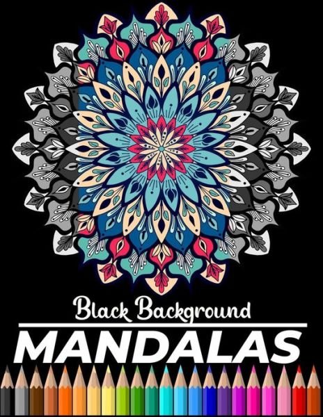Cover for Flexi Lax · Mandalas Black background (Paperback Bog) (2020)