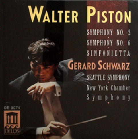 Symphony No.2, No.6, Sinfonietta - Walter Piston  - Music -  - 0013491307428 - 