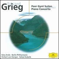 Greig: Peer Gynt Suites Nos. 1 & 2 / Piano Concerto - Berlin Philharmonic / Herbert Von Karajan / Geza Anda - Musik - CLASSICAL - 0028946962428 - 28. August 2001