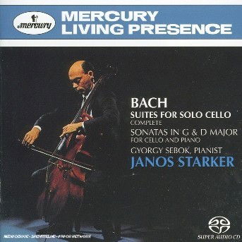 Cover for Starker Janos · Bach: Cello Suites (CD) (2005)