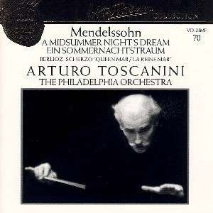 Cover for Toscanini Arturo · Mendelssohn: a Midsummer Night's Dream (CD)