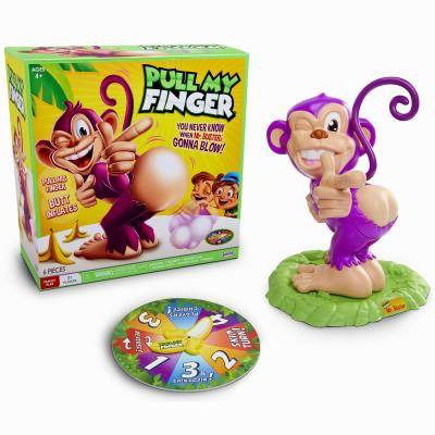 Pull My Finger Monkey Game - Jakks - Gadżety -  - 0039897787428 - 