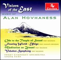Cover for Hovahaness / Frost Symphony Orchestra / Park · Visions of the East (CD) (2009)
