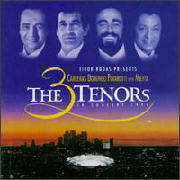 Cover for Luciano Pavarotti, Placido Domingo, José Carreras · 3 Tenors In Concert 1994 (CD) (1994)