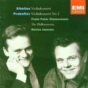 Violin Concertos - Sibelius / Prokofiev / Zimmermann / Jansons / Phil - Musiikki - EMI - 0077775445428 - tiistai 26. joulukuuta 2000