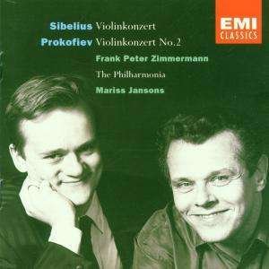 Cover for Sibelius / Prokofiev / Zimmermann / Jansons / Phil · Violin Concertos (CD) (2000)