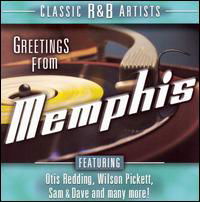 Cover for GREETINGS FROM MEMPHIS-Arthur Conley,Sam &amp; Dave,Otis Redding,Wilson Pi (CD) (2019)