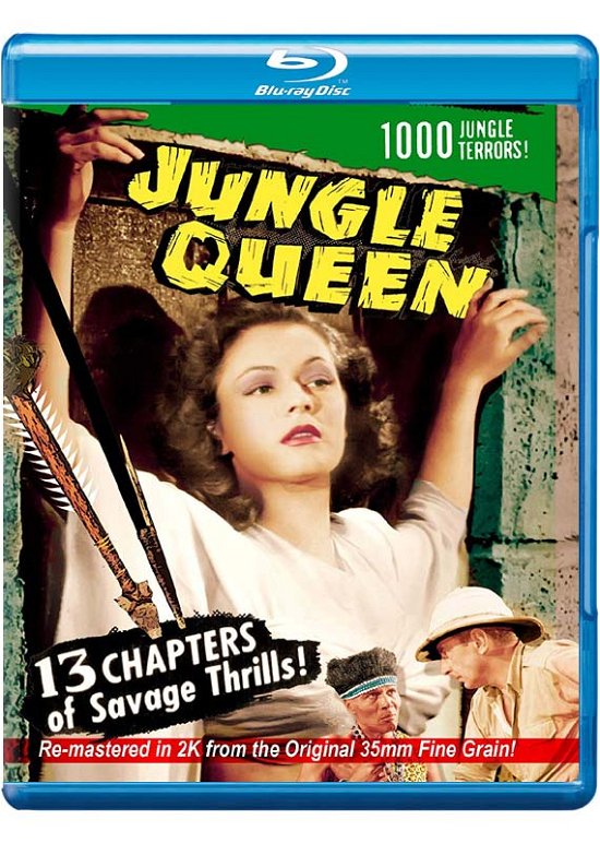 Cover for Feature Film · Jungle Queen: 2k Restored Special Edition (Blu-ray) (2020)