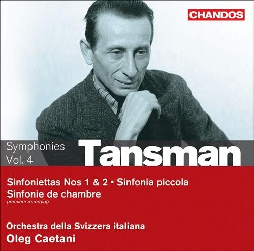Symphonies Vol.4 - A. Tansman - Musiikki - CHANDOS - 0095115157428 - tiistai 17. marraskuuta 2009