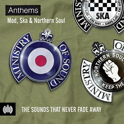 Cover for Anthems: Mod, Ska &amp; Northern Soul (CD) (2018)