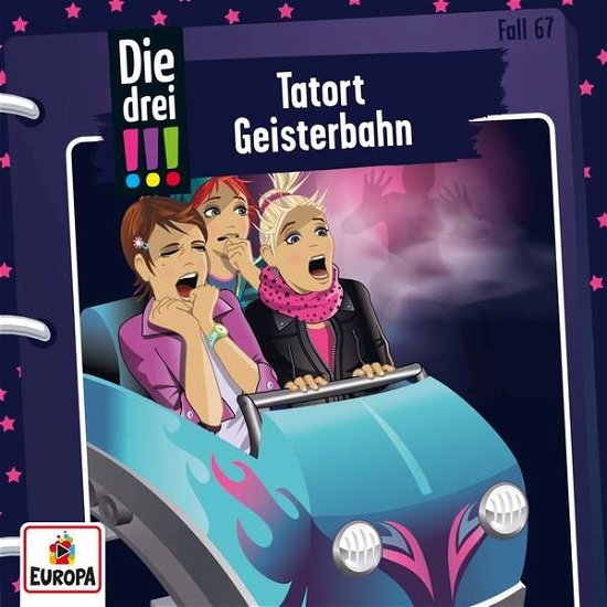 Cover for Die Drei !!! · 067/tatort Geisterbahn (CD) (2020)