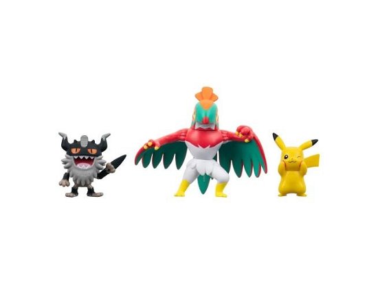 Pokémon Battle Figure Set Figuren 3er-Pack Pikachu (Spielzeug) (2024)