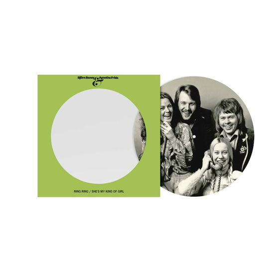 Cover for Abba · Ring Ring (English) / She's My Kind of Girl (7&quot;) [Picture Disc edition] (2023)