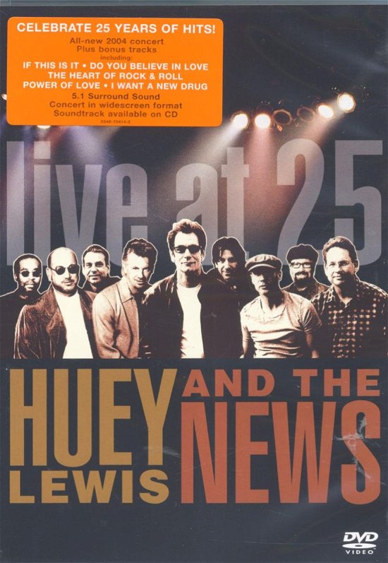 Live at 25 - Lewis, Huey & the News - Musikk - COMEDY - 0603497041428 - 17. mai 2005