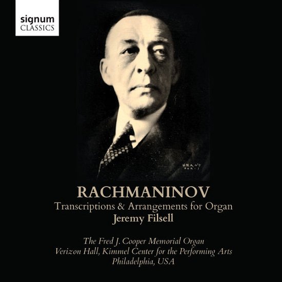 Cover for S. Rachmaninov · Transcriptions and Arrangments for Organ (CD) (2015)