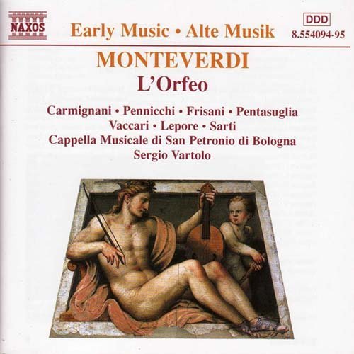 Orfeo - C. Monteverdi - Musique - NAXOS - 0636943409428 - 5 mars 1998