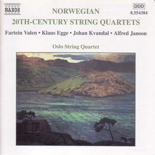 Cover for Oslo String Quartet · Norwegian 20th Century String (CD) (2000)