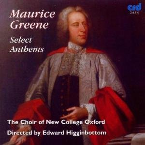 Cover for Greene / Choir of New College Oxford · Religious Anthems (CD) (2009)