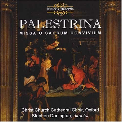 Cover for G.P. Da Palestrina · Missa O Sacrum Convivium (CD) (2008)