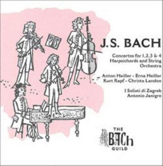Cover for Johann Sebastian Bac · J.S. Bach Harpsichord Concertos Bwv. 1052 10 (CD) (2015)