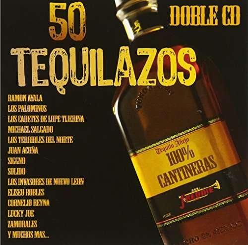 Cover for 50 Tequilazos / Various (CD) (2017)