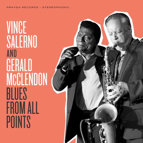 Cover for Vince Salerno &amp; Gerald Mcclendon · Blues from All Points (CD) (2022)