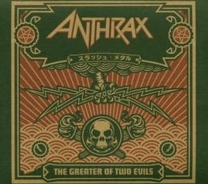 Cover for Anthrax · Anthrax - The Greater Of Two Evils (CD) (2014)