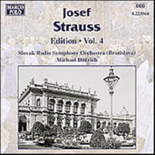 Edition Vol. 4: Frohes Leben, Walzer - Josef Strauss - Music - MARCO POLO - 0730099356428 - January 15, 1997