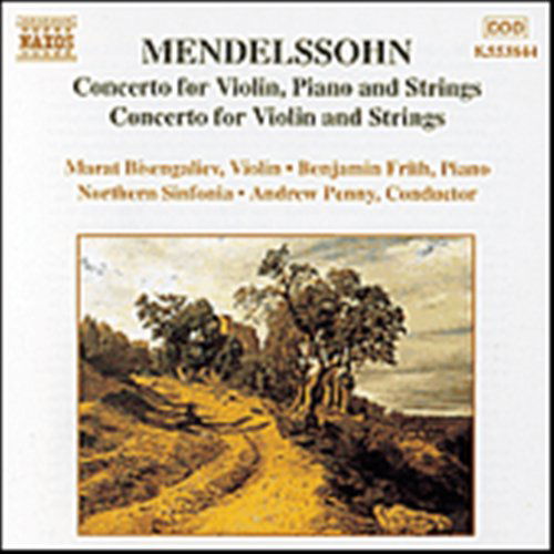 Violin & Piano Concerto - F. Mendelssohn-Bartholdy - Musik - NAXOS - 0730099484428 - 1. oktober 1998