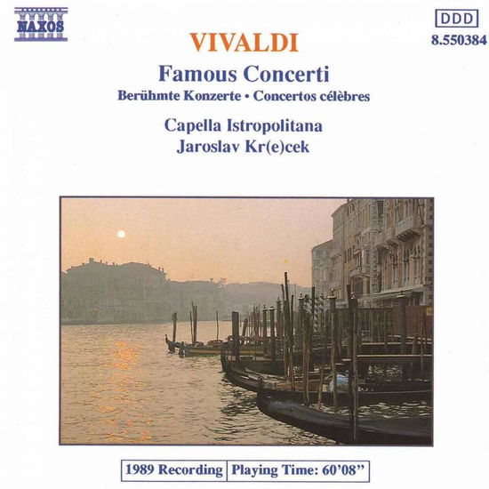 Cover for Vivaldi / Krechek · Famous Concerti (CD) (1992)