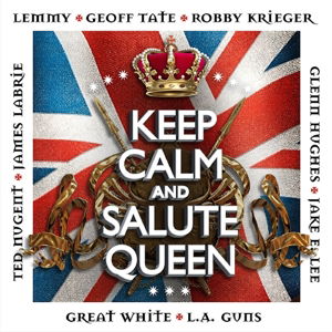 Cover for Keep Calm And Salute Queen (CD) (2015)