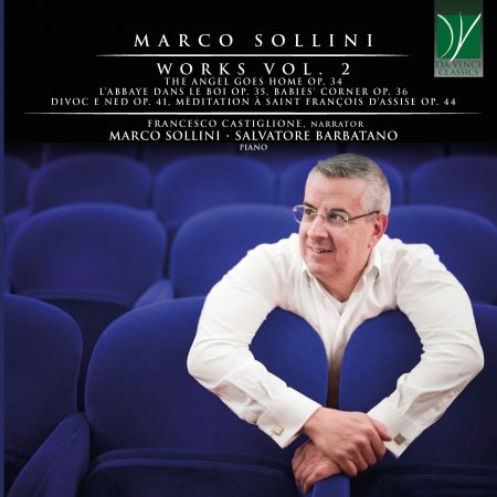 Cover for Castiglione, Francesco / Sollini, Marco / Barbatano, Salvatore · Sollini: Works Vol. 2 (CD) (2022)