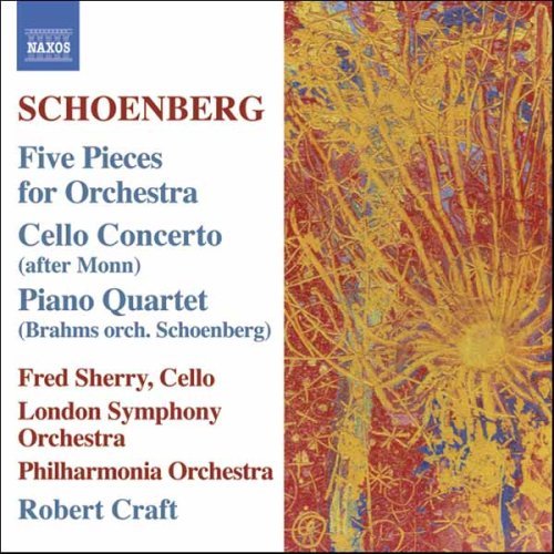 Schoenbergfive Pieces For Orchestra - Sherryphilharmonia Orlso - Muziek - NAXOS - 0747313252428 - 30 oktober 2006