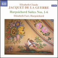 Cover for Jacquet De La Guerre / Farr · Harpsichord Suites 1-6 (CD) (2005)