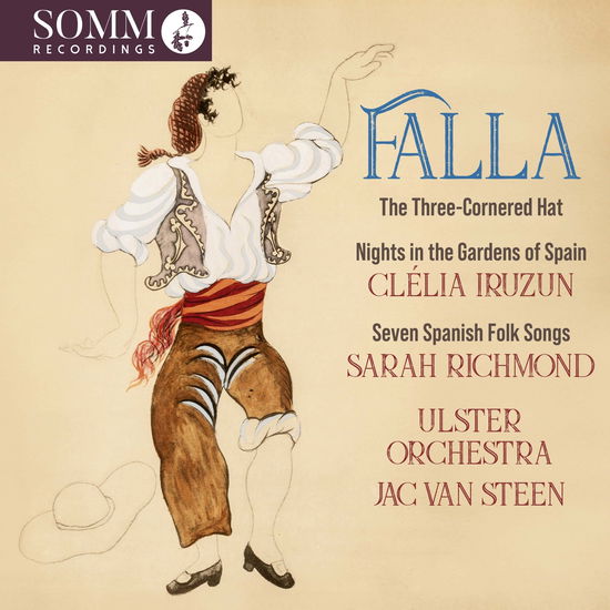 Cover for Falla De / Richmond / Ulster Orchestra · Three Cornered Hat Nights in the Gardens of Spain (CD) (2025)