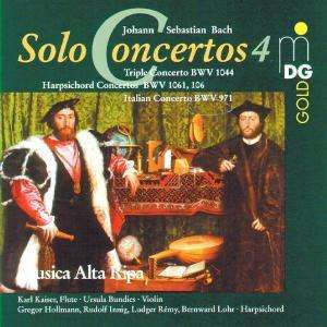 Cover for Musica Alta Ripa · Sämtliche Solo-Konzerte Vol.4 (CD) (2013)