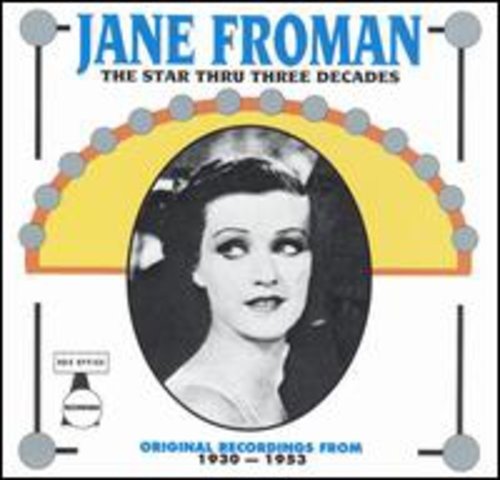 Cover for Jane Froman · Star Through 3 Decades (CD) (2000)