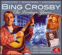 Cover for Bing Crosby · Bing Crosby - The Vintage Years: 1932-1950 JSP Records Jazz (CD) [Remastered edition] [Box set] (2001)