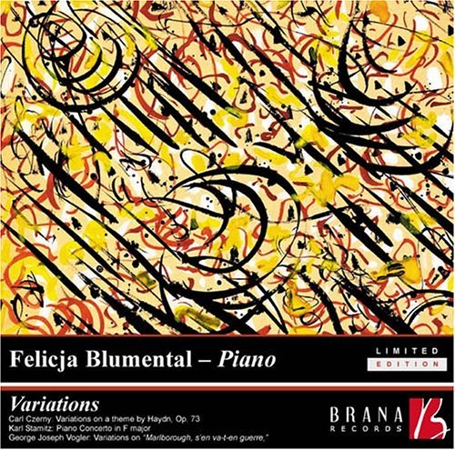 Cover for Czerny / Blumental,felicja · Variations (CD) (2004)