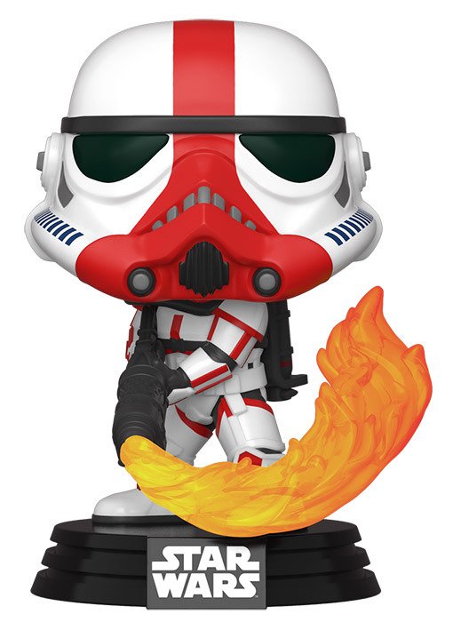 Mandalorian - Incinerator Stormtrooper - Funko Pop! Star Wars: - Merchandise - FUNKO UK LTD - 0889698455428 - January 24, 2020