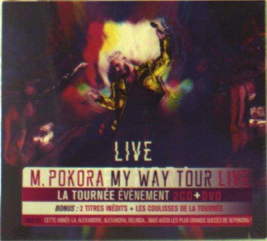 Cover for M. Pokora · My Way Tour Live (DVD) (2017)