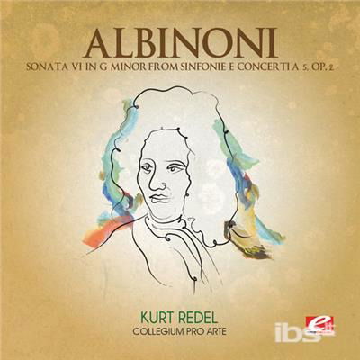 Cover for Tomaso Albinoni · Sonata Vi G Minor From Sinfonie Concerti 5 (CD) (2013)