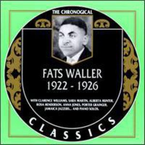 1922-26 - Fats Waller - Musik - CLASSIC - 3307517066428 - 8. März 2016