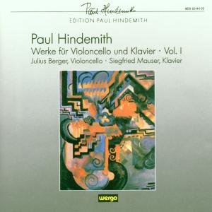 Cover for Hindemith / Berger / Mauser · Werke Fur Cello Und Klavier I (CD) (1989)
