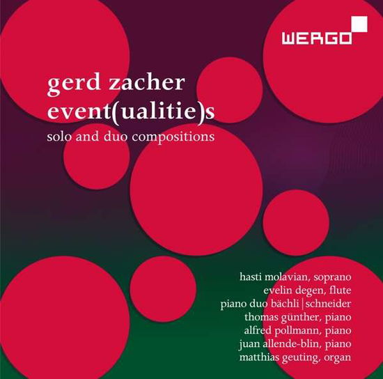 Cover for Zacher · Gerd Zacher: Event (Ualitie)S - Solo And Duo Compositions (CD) (2020)