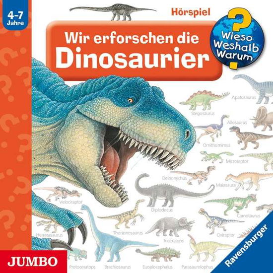 Cover for Wieso? Weshalb? Warum? / Various · Wir Erforschen Die Dinosaurier (CD) (2016)