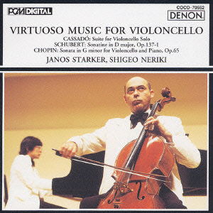 Cover for Janos Starker · Virtuoso Music for Violoncello (CD) [Japan Import edition] (2003)