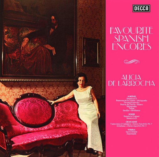 Cover for Alicia De Larrocha · Favourite Spanish Encores (CD) [Limited edition] (2019)