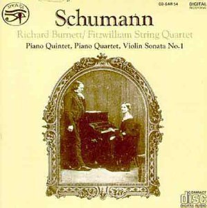 Cover for Schumann / Burnett,richard · Chamber Works (CD) (2011)