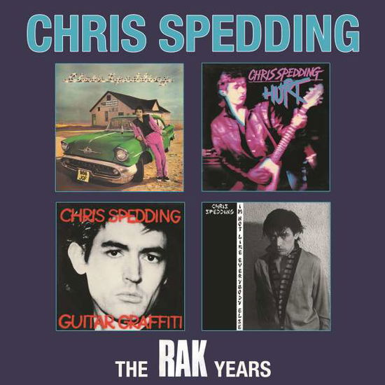 The Rak Years: 4Cd Boxset - Chris Spedding - Musiikki - CHERRY RED RECORDS - 5013929056428 - perjantai 29. syyskuuta 2017